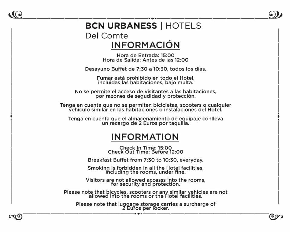 BCN Urbaness Hotels del Comte - 3